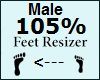Feet Scaler 105%
