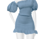 Linen dress ♡ blue