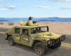 Desert ANIMATED Humvee