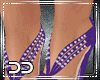 (D) Purple Delilah Heels