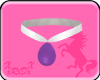 Bunny Purple Egg Choker