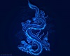Dragon pic blue
