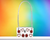Kurt Heart Bag White
