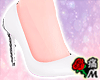 蝶 White Heels