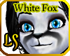 Snowy Vix White Fox Skin