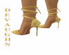 Dreamz gold Heels