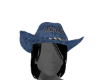 denim hat and hair chata