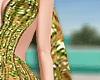 Green Beaded Cape