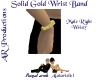 Male Gold Wristband