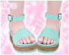 Cute Minty Sandals