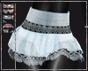 Lace Baby Blue Skirt