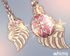 Pink Angel Glow Earrings