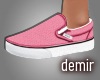 [D] Ken pink loafer