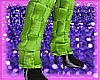 boots w/green legwarmers