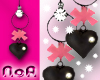 BlackHearts/Earrings