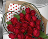 Valentine's red roses