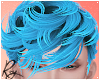 Blue Sea Swirl Hair -Roy