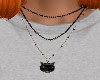 BLACK CAT NECKLACE