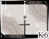 [K6]necklace*cross*