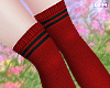 w. School Red Socks