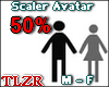 Scaler Avatar M - F 50%