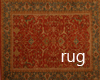 Red Persian Area Rug 2