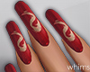Kiko Red Dragon Nails