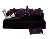 Blk/Purple Pillow Lounge