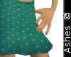 Green Dotted Skirt