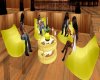 Yellow/Cuddle/Chat seats