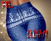 X-mas Blue Pants RL