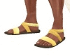 Greek sandals Gold