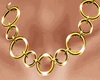 (DALI)gold necklace 