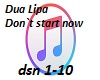 Dua Lipa-Don`t start now
