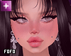 arlene black + bangs