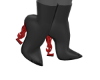 Boots 1 L Black/Red