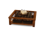 *B* Brown Table w/ Seats