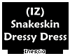 (IZ) Snakeskin Dress