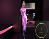 Pink Rubber Catsuit