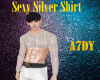 ♛Sexy Silver Shirt