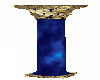blue and gold column