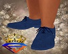 (M) Navy Suede Shoes