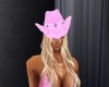 Pink  cowgirl hat 