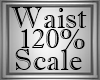120% Waist & Hips Scale