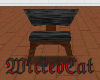 Black/Dark wood Chair