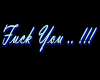 Neon Sign Fu..k You !