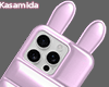 Bunny Phone Furn Pink