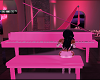 Pink Piano Music & Poses