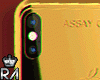 #R.A IPHONE X GOLD