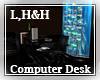 L,H,&H Computer Desk